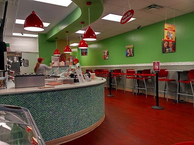 Completed commercial interior from Gulf Construction’s portfolio